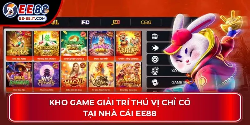 Kho game giải trí thú vị chỉ có tại nhà cái EE88